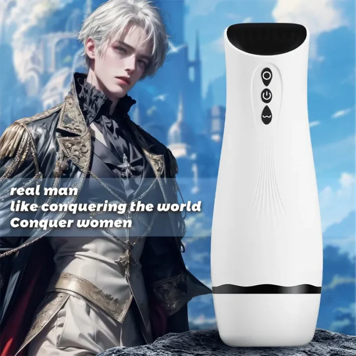 Lovesvibe Elektrischer Masturbator Taschenmuschi mit 9-Frequenz-Vibration, saugende Sextoys für Männer