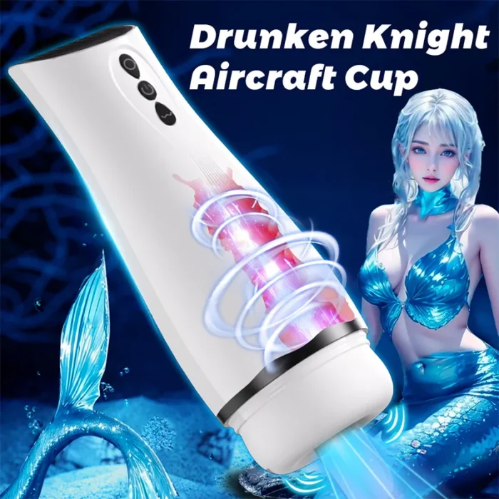 Lovesvibe Elektrischer Masturbator Taschenmuschi mit 9-Frequenz-Vibration, saugende Sextoys für Männer