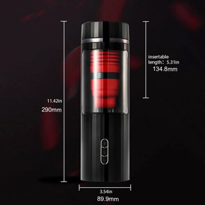 Lovesvibe Intelligenter Masturbieren für Männer mit 7 Vibrations Stoßmodi Herren masturbator