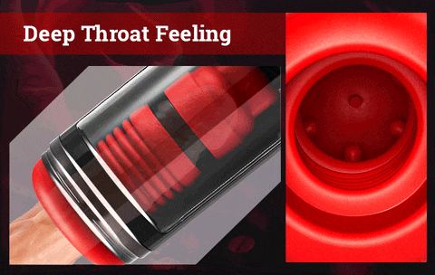 Lovesvibe Intelligenter Masturbieren für Männer mit 7 Vibrations Stoßmodi Herren masturbator