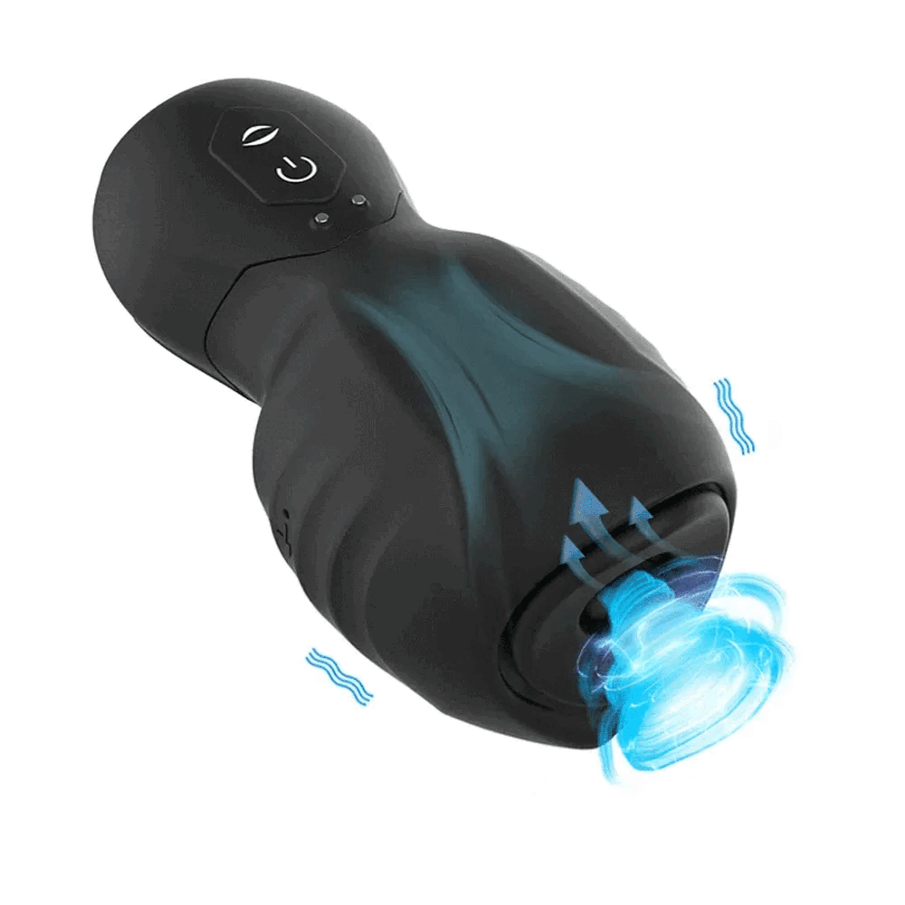 Lovesvibe Masturbator Sextoys Männer mit 7 Vibrationen 3 Saugmodi Sexspielzeug für Männer