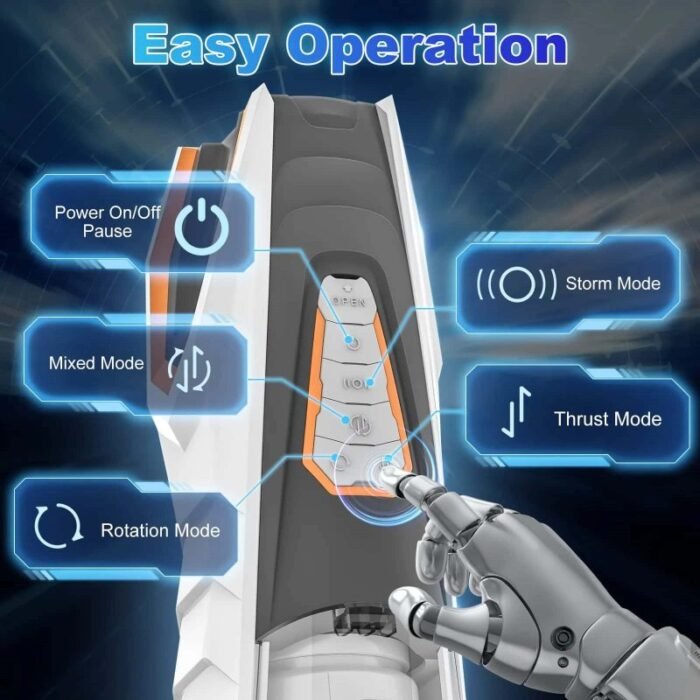 Lovesvibe Masturbator mit 3 Stoß- und 4 Rotationsmodi Masturbator Männer Sex Sexspielzeug Sex Toys