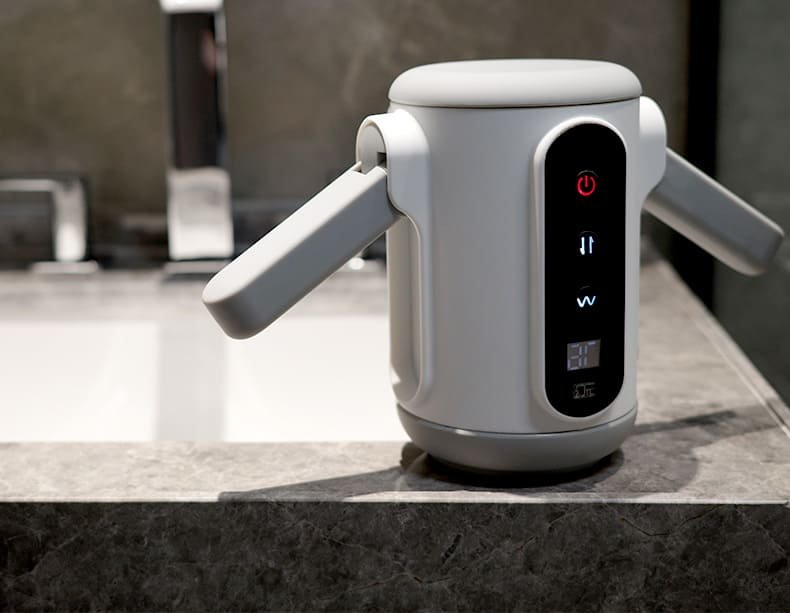 Lovesvibe Masturbieren für Männer Elektrisch 9 Vibration Stoß Modi freihändige Sexmaschine mit klappbaren Griffen