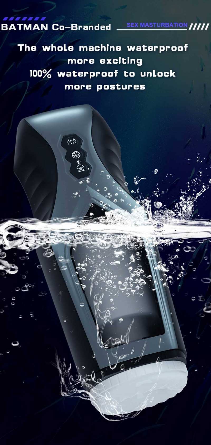 Lovesvibe Masturbieren für Männer Elektrisch mit 10 Vibrations & 5 Rotations modi Masturbieren Cup