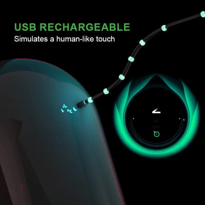 Lovesvibe Masturbieren für Männer mit 6 Vibrations- und 4 Saugfunktionen, Heizung, LCD-Display Sexspielzeug für Männer