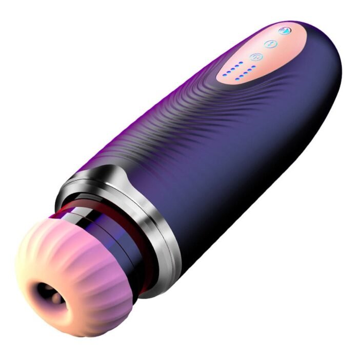 Lovesvibe Solo Masturbator mit 10 vibrierenden Saugkanälen und 3D-Textur, elektrischer Stroker
