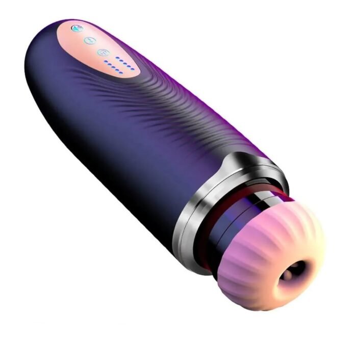Lovesvibe Solo Masturbator mit 10 vibrierenden Saugkanälen und 3D-Textur, elektrischer Stroker