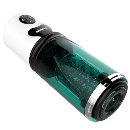 Lovesvibe intelligenter Aussprache Masturbator - Multifrequenz mit variabler Geschwindigkeit Sexmaschine mit Ständer