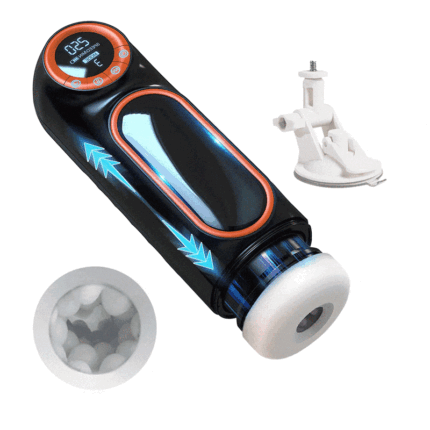 Masturbator Männer mit 10 Vibrationen und 4 Saugnäpfen Sexspielzeug für Männer