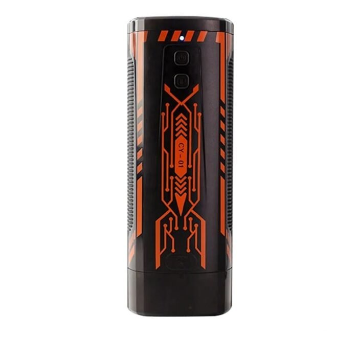 Mech Warrior 10 Vibration 5 Stoßmasturbator mit 3D-Struktur, 360°-Rotation Blowjob Toy