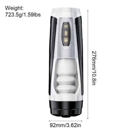 Mech Warrior 7 Thrust & Rotate Masturbator 3D-Hülle mit echter Textur und Stimme Sextoys Männer
