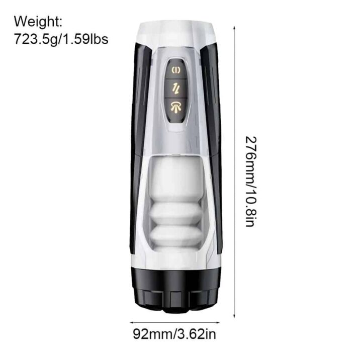 Mech Warrior 7 Thrust & Rotate Masturbator 3D-Hülle mit echter Textur und Stimme Sextoys Männer