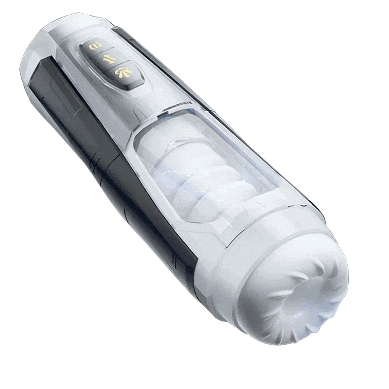 Mech Warrior 7 Thrust & Rotate Masturbator 3D-Hülle mit echter Textur und Stimme Sextoys Männer