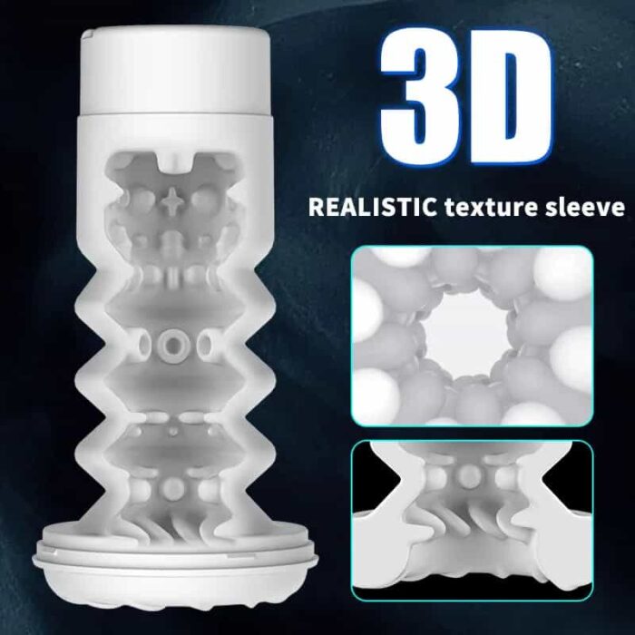 Mech Warrior 7 Thrust & Rotate Masturbator 3D-Hülle mit echter Textur und Stimme Sextoys Männer