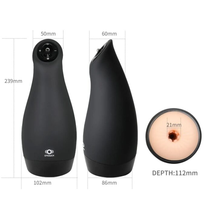 OTOUCH Airturn 3 Automatischer Masturbator mit 6 Vibrationen & Saugen Penis Masturbator