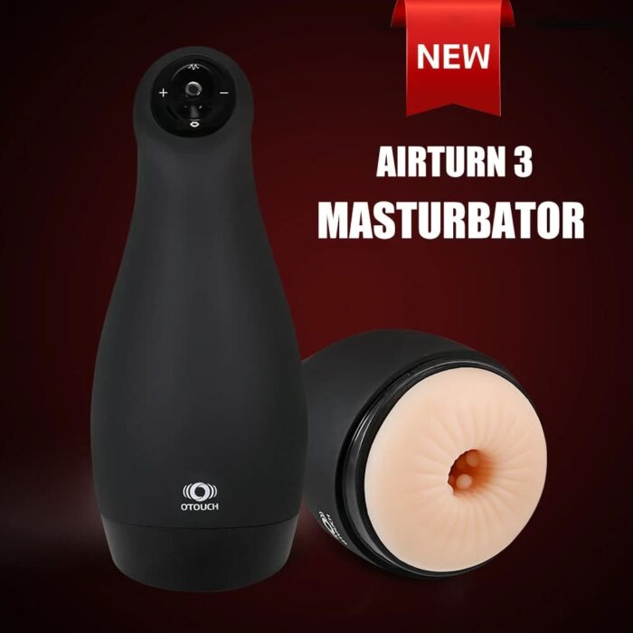OTOUCH Airturn 3 Automatischer Masturbator mit 6 Vibrationen & Saugen Penis Masturbator