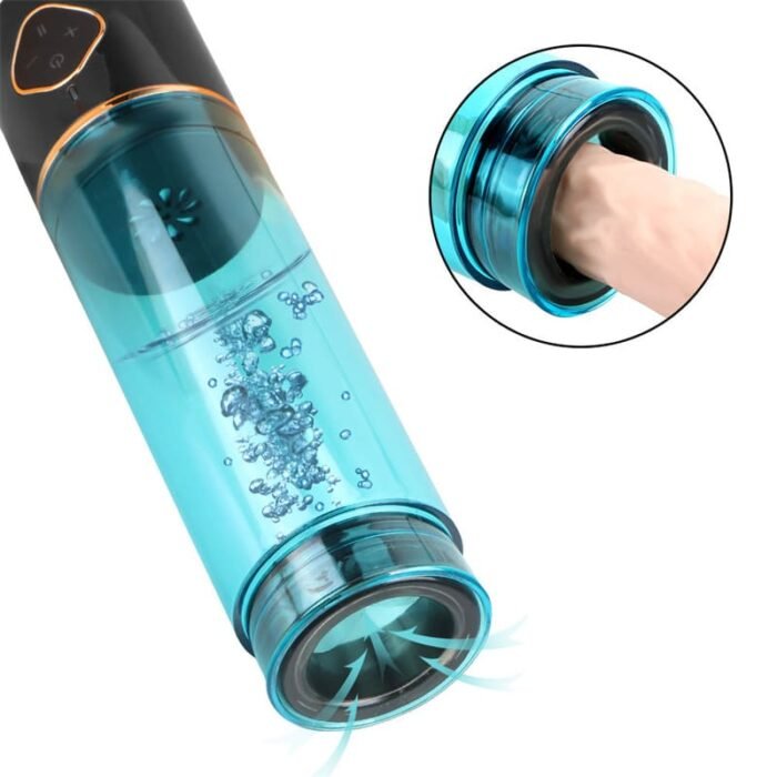 Omysky 3rd Pro Wasserbad Vakuumpumpe für Männer für effektives Penis- sowie Potenz-Training und Stimulation