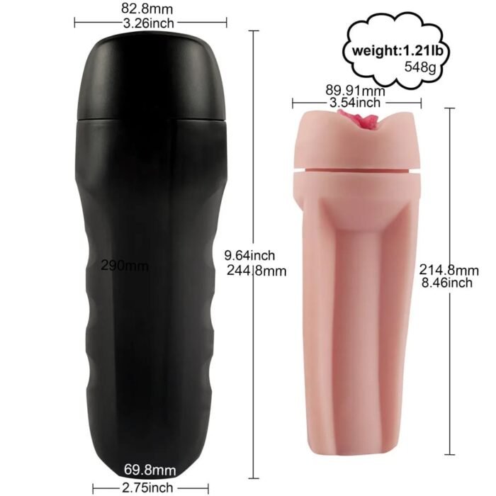 Pink Lady Masturbieren Mann Taschenmuschi mit 3D Realistische Vagina Oralsex Manuelle Masturbator Cup