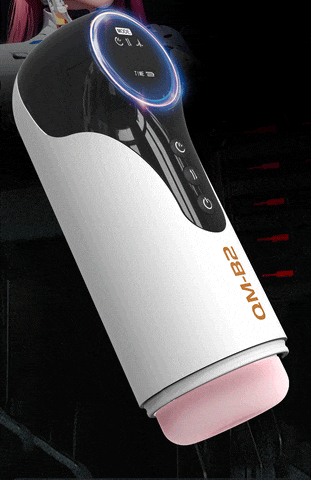 Qm-B2 Automatischer Masturbator mit 9 Vibrationen 4 Stoß-, Saug-, Stöhn-, Heiz-Taschenmuschi