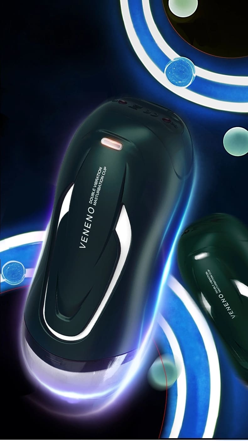 RENDS Veneno Automatischer Masturbator mit 10 Vibrationsmodi Heizung & Sprachfunktion Penis Masturbatoren