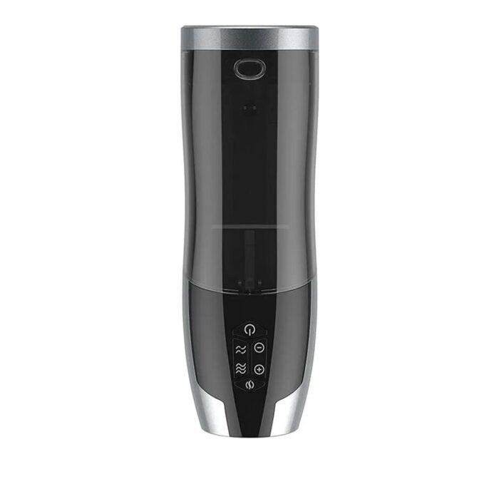 Rends Elektrischer Masturbator Cup mit 6 Teleskopmodi, weiche TPE-strukturierte 3D Penis Masturbatoren Sex Toys