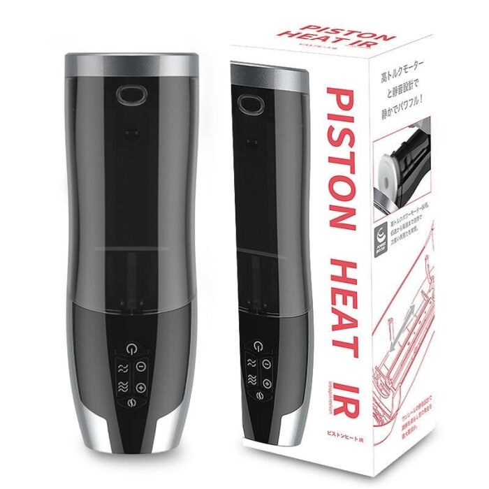 Rends Elektrischer Masturbator Cup mit 6 Teleskopmodi, weiche TPE-strukturierte 3D Penis Masturbatoren Sex Toys