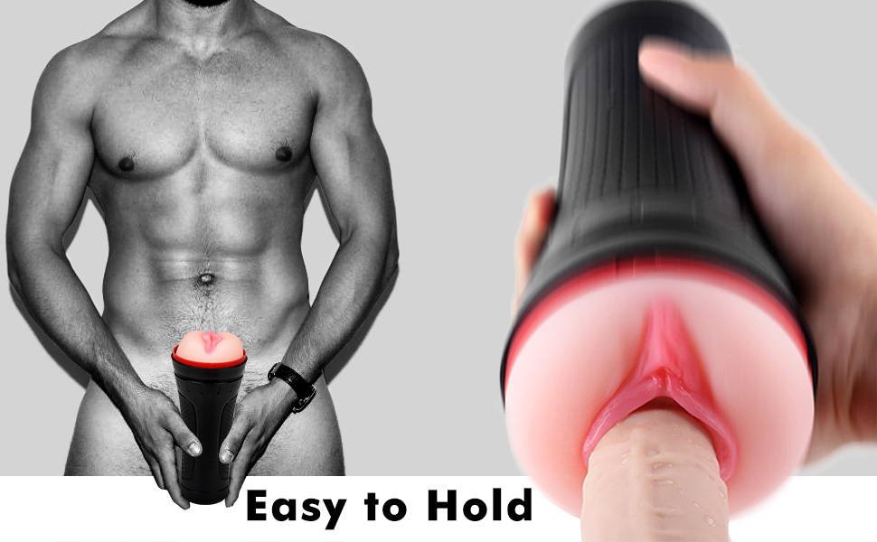 S-HANDE S167-2 Masturbator Sex Spielzeug mit 9 Vibrations 3D Realistische Vagina Taschenmuschi