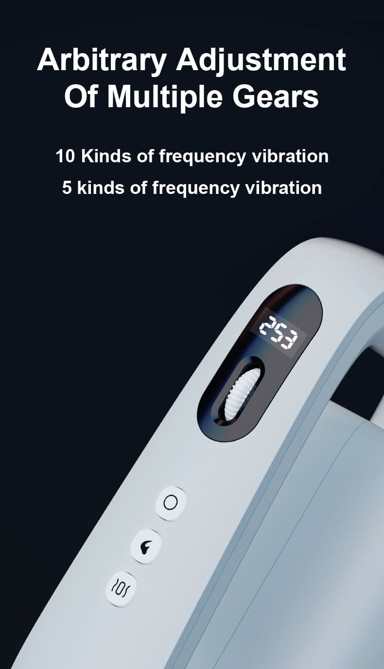 SVAKOM Elektrischer Masturbieren für Männer mit 5 Stoß 10 Vibrationsmodi & APP beheiztes Hand-Sexspielzeug für Männer