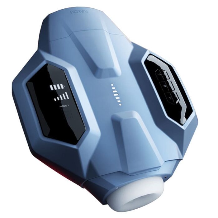 Svakom Hunter X Galaxy Battleship Masturbator mit Doppelkanal-Sauger & Beheiztem Male Stroker