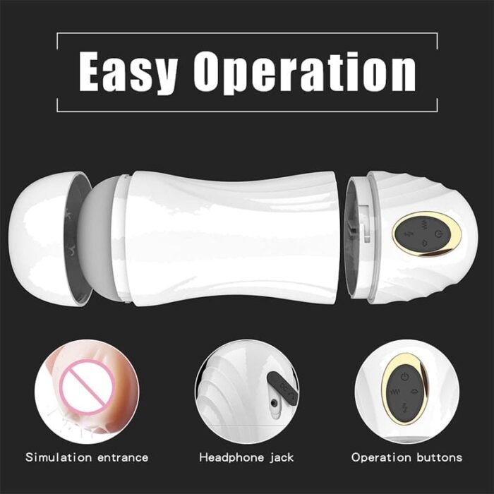 The Fleshy Pro 2.0 Fleshypro Masturbieren für Männer mit 10 Vibrationsmodi Realistische 3D Vagina Sextoys für Männer