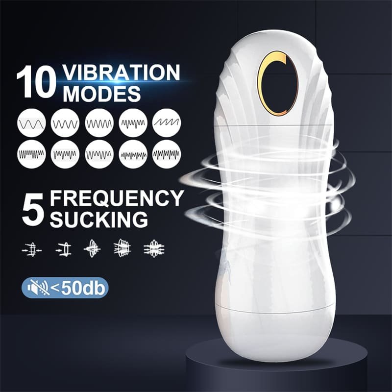 The Fleshy Pro 2.0 Fleshypro Masturbieren für Männer mit 10 Vibrationsmodi Realistische 3D Vagina Sextoys für Männer