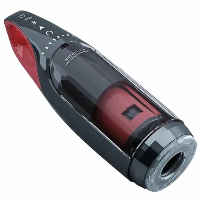 The King Automatischer Masturbator Sextoy für Männer mit 10 Vibrationen & Stoßfunktion Männer Sex Spielzeug