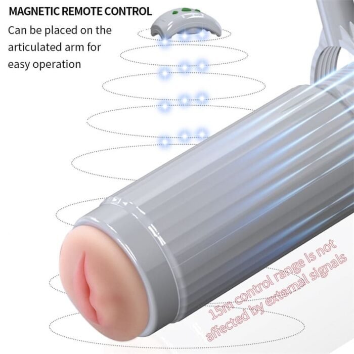 Tragbarer Automatischer Masturbator Penispumpe mit 10 Vibrations Saugmodi Freihändige Taschenmuschi für Männer