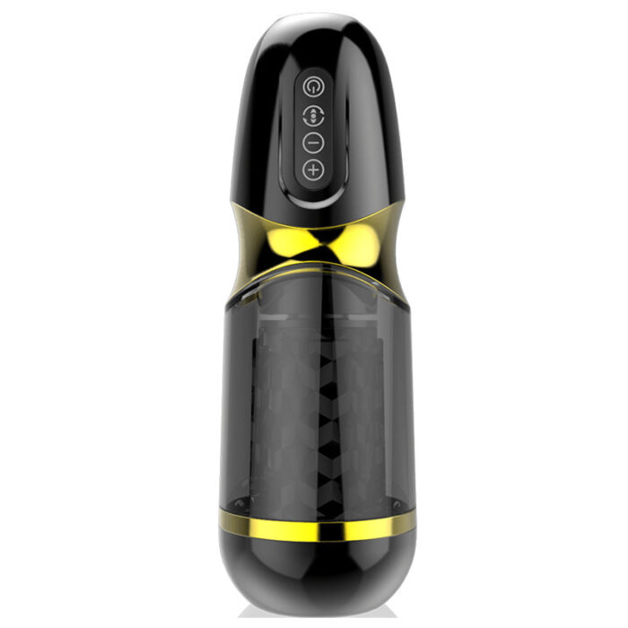 UNIMAT Beck II Elektrischer Masturbator mit 6 Vibrations & Stoßmodi 37,6°Heizung Voice Sextoy für Männer