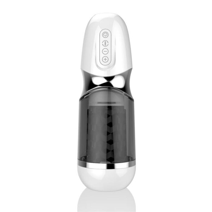 UNIMAT Beck II Elektrischer Masturbator mit 6 Vibrations & Stoßmodi 37,6°Heizung Voice Sextoy für Männer