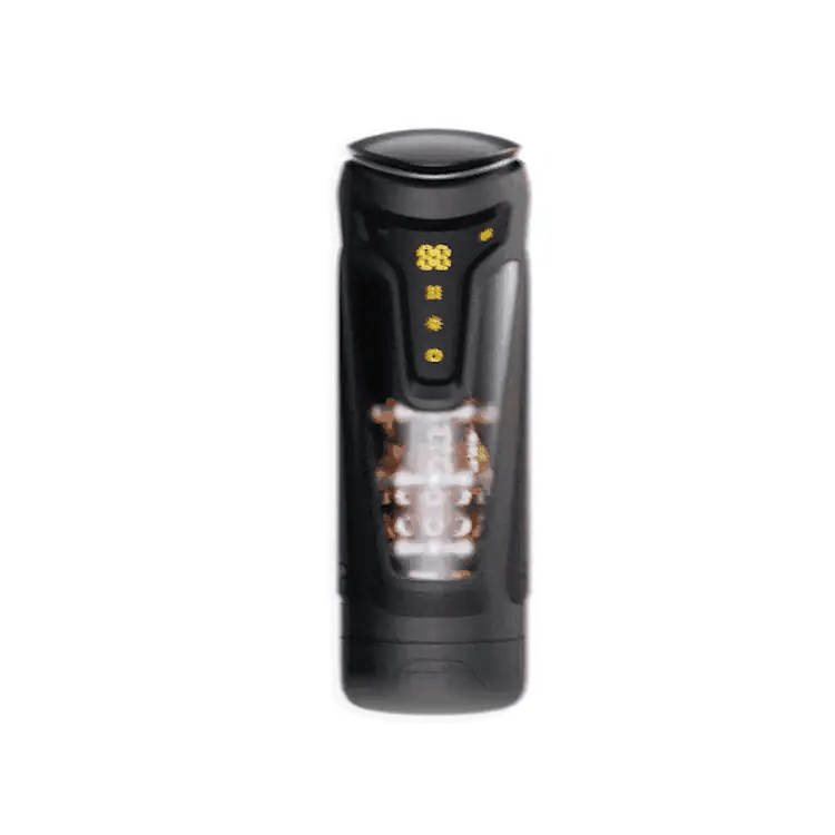 Victor 9 Vibration 8 Stoßen Automatischer Masturbator mit Heizung 3D-strukturiertes Männer Sex Spielzeuge