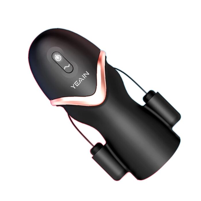 YEAIN Elektrischer Mundförmig Masturbieren für Männer 10 Vibrationsmodi Blowjob Penis Vibrator Trainer Sextoy