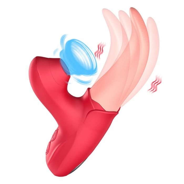 2-in-1-Upgrade G-Punkt-Vibrator mit Flatternder Zunge