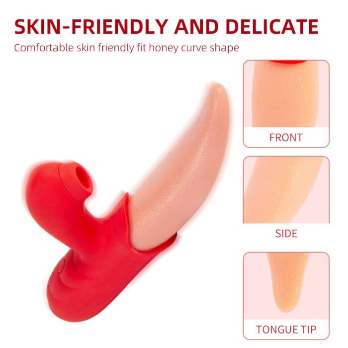 2-in-1-Upgrade G-Punkt-Vibrator mit Flatternder Zunge