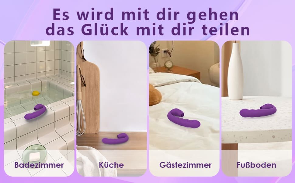 3 in 1 G-Punkt Vibration für Frauen & Zungenvibrator mit 10 Zungenlecken 10 Vibrationmodi