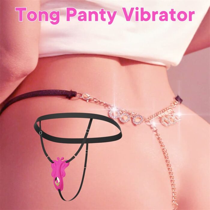 Butterfly Vibration für Frauen Klitoris Vulva Vibrator mit 9 Vibrationen mit APP Fernbedienung