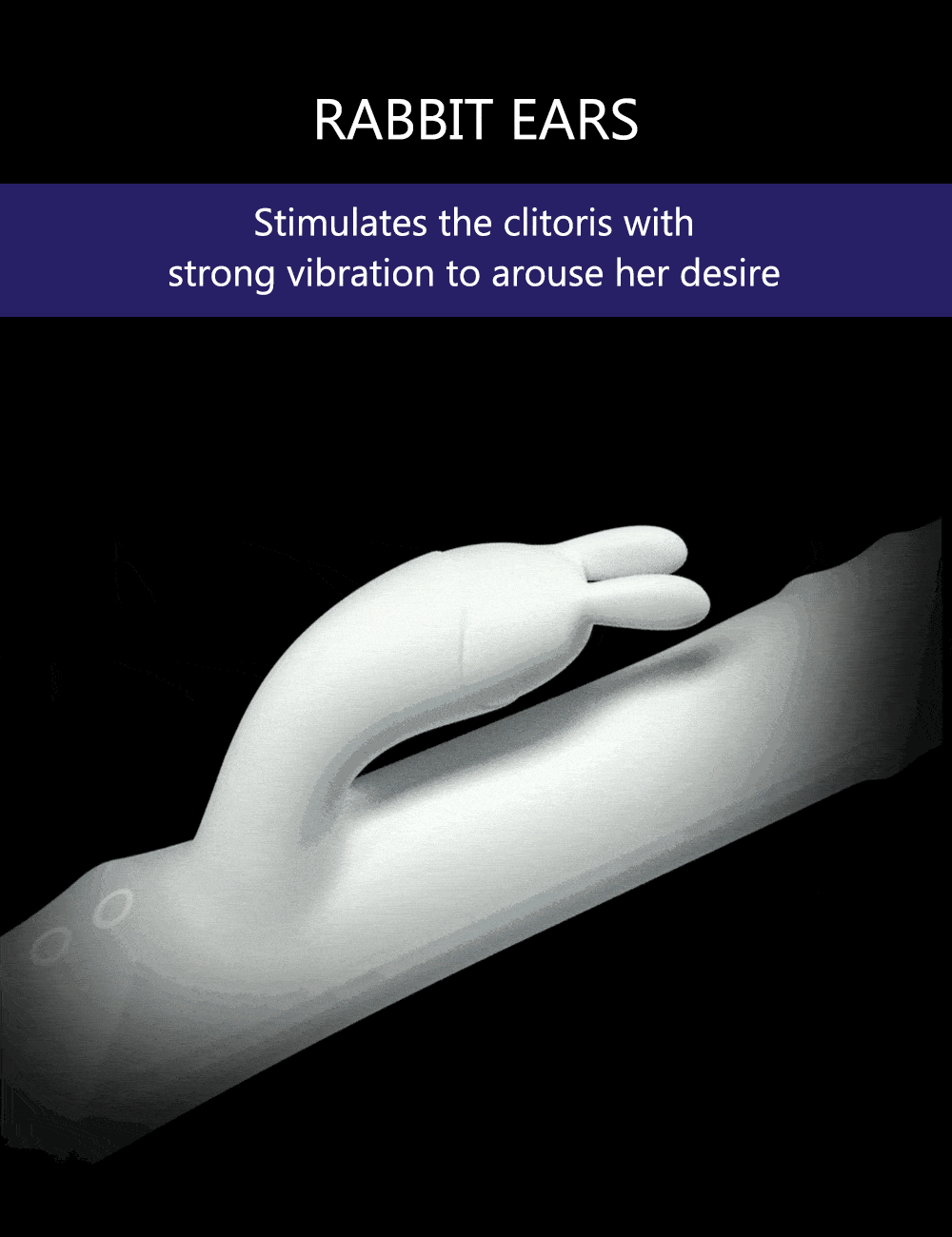 DRYWELL V20 Stoßender Rabbit-Vibrator mit 10 Vibrationsmodi Sex Spielzeug für die Frauen