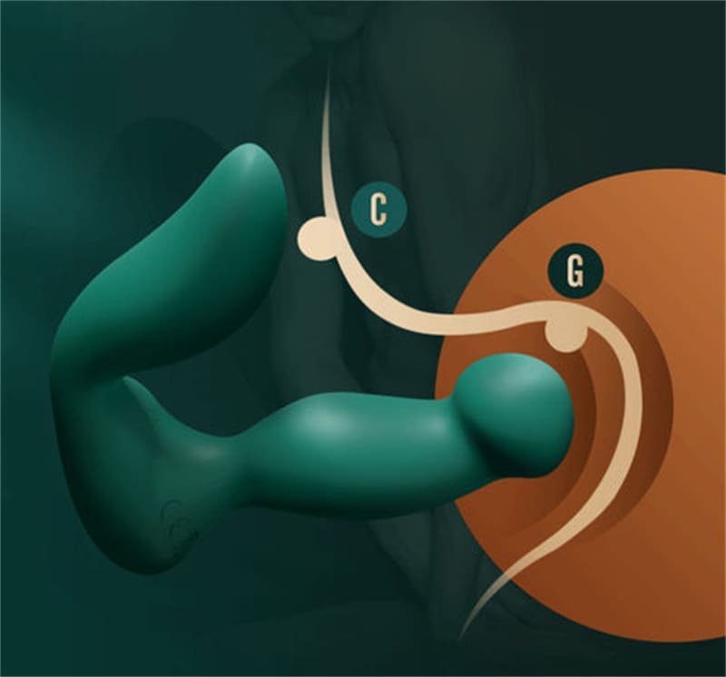 KIDIMI Analvibratoren für mann mit 12 Vibrations Sex Spielzeug für die Männer mit Fernbedienung