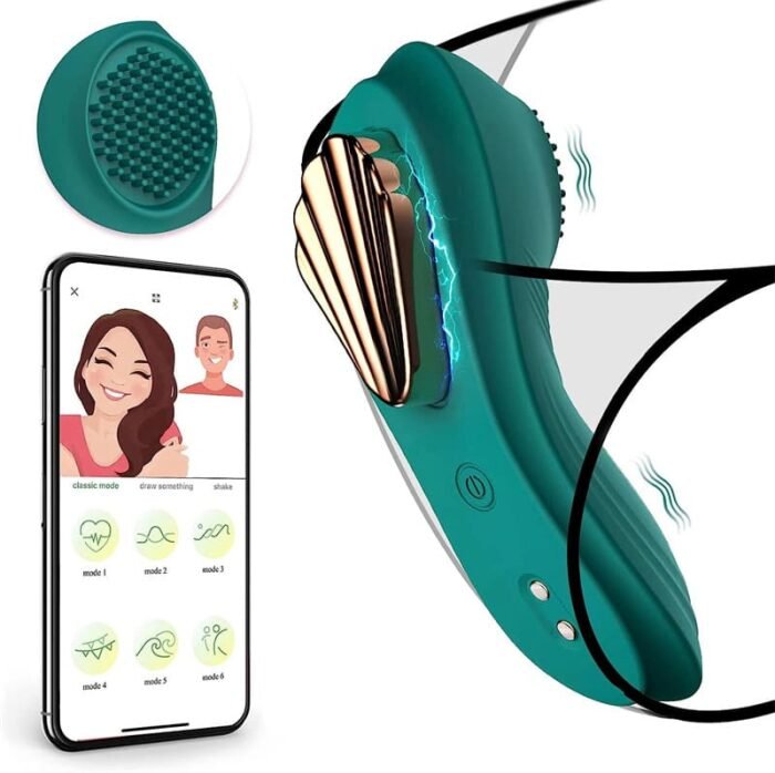 Lovesvibe Analvibrator mit App G-punkt Vibrator Mit 9-Frequenz-Vibration Klitoris Butterfly Vibrator