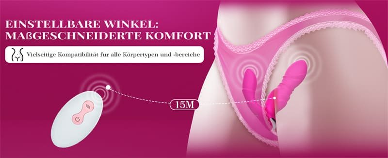 Lovesvibe G Punkt Vibration für Frauen mit 9 Vibrations & 9 Stoßenmodi Klitoris Stimulator mit APP