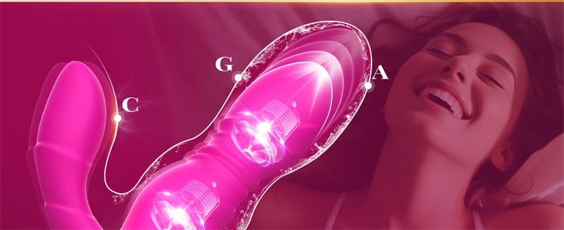 Lovesvibe G Punkt Vibration für Frauen mit 9 Vibrations & 9 Stoßenmodi Klitoris Stimulator mit APP
