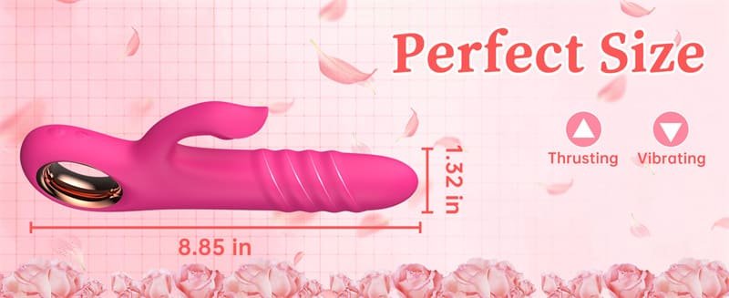 Lovesvibe G Punkt Vibratoren mit 10 Vibrations & 10 Stoßmodi Dildo Erotik Sexspielzeug für Frauen und Paare
