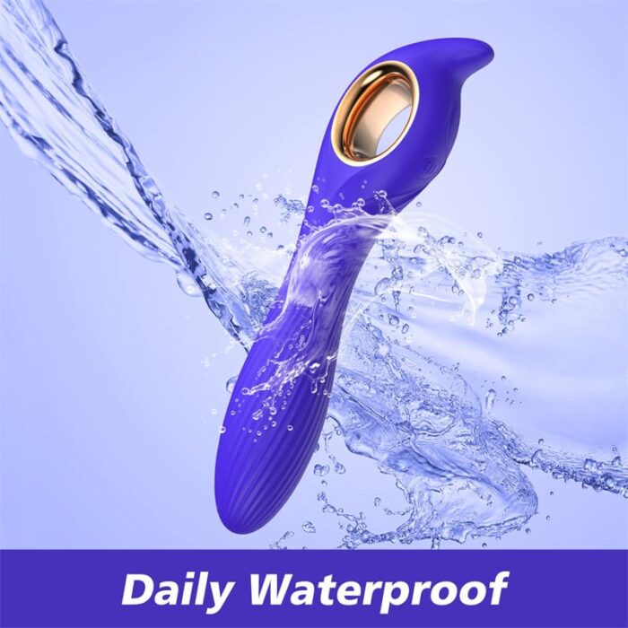 Lovesvibe G Punkt Vibratoren mit Klitorisstimulation, 10 Vibrationmodi Sex Spielzeug Dildo Vibrator