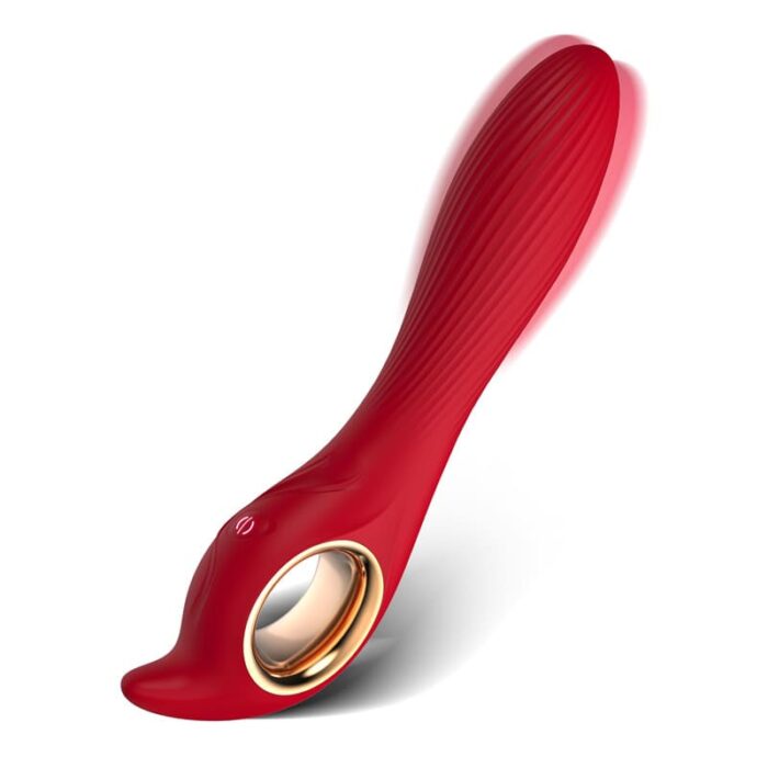 Lovesvibe G Punkt Vibratoren mit Klitorisstimulation, 10 Vibrationmodi Sex Spielzeug Dildo Vibrator