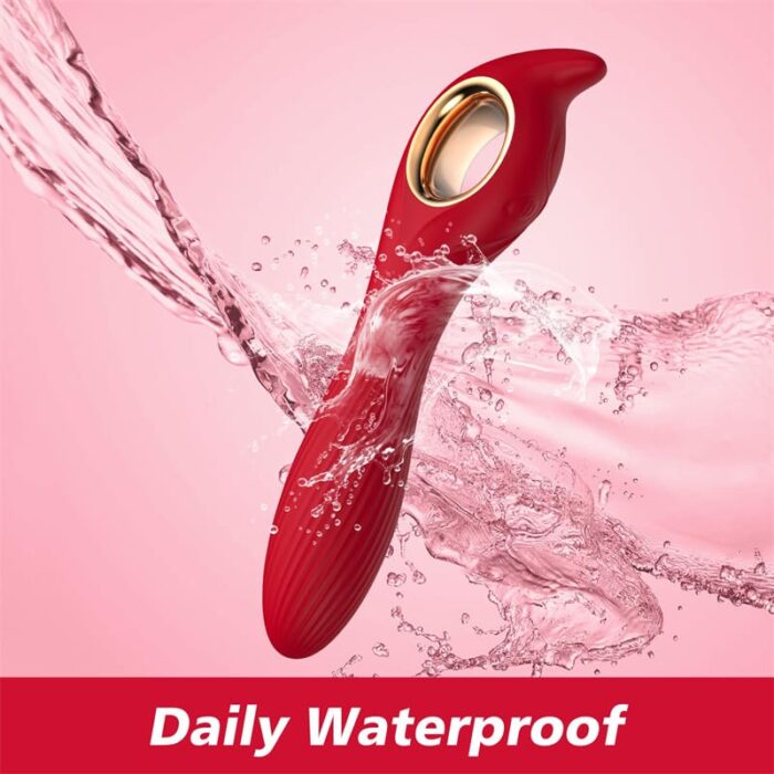 Lovesvibe G Punkt Vibratoren mit Klitorisstimulation, 10 Vibrationmodi Sex Spielzeug Dildo Vibrator